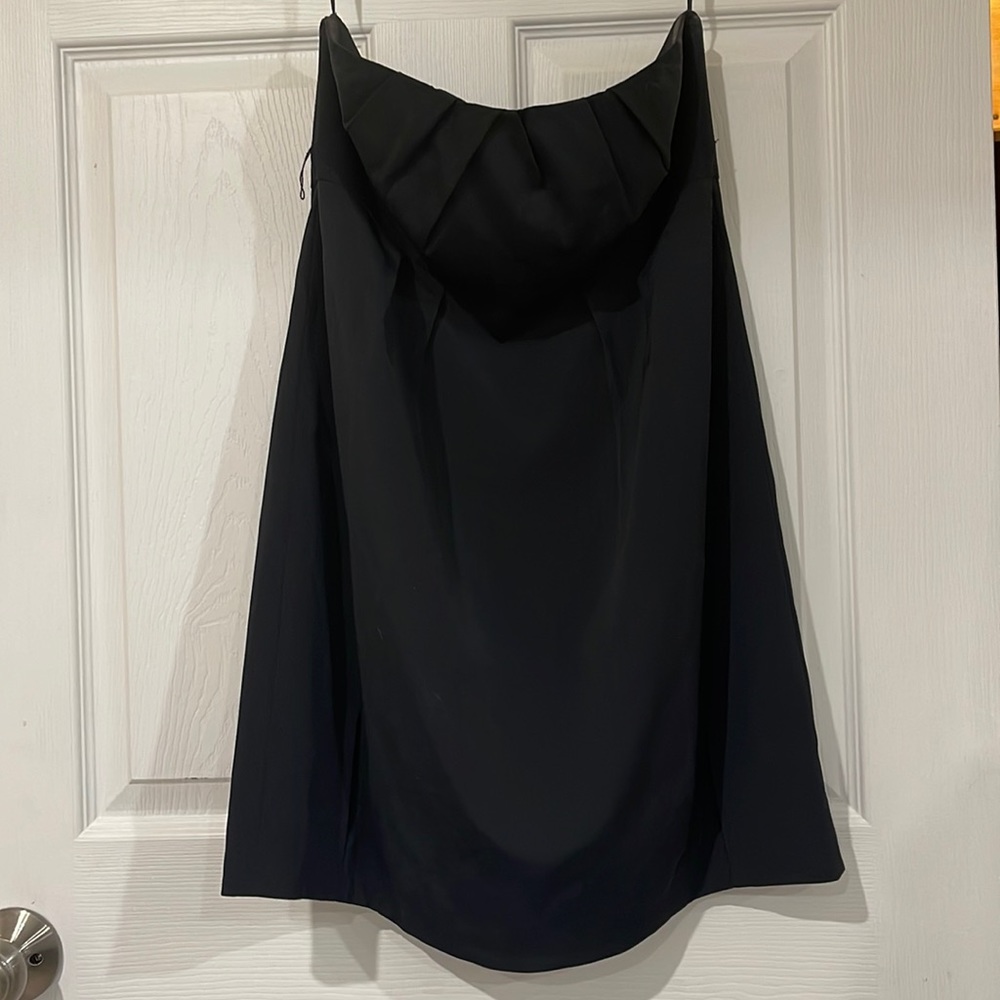 Mini Strapless Black Corset Mini Dress US 10,